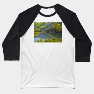 Maroon Bells Lake Baseball T-Shirt